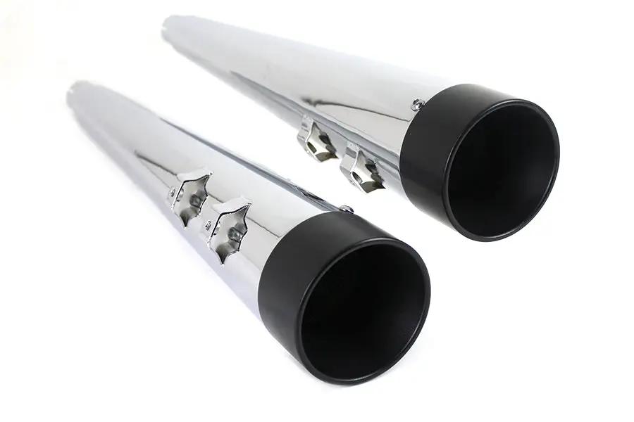 Wyatt Gatling Muffler Set with Vortex Tips for Harley Davidson FLT (1995-2004) by Wyatt Gatling