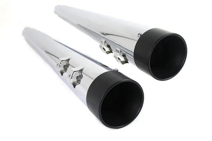 Wyatt Gatling Muffler Set with Vortex Tips for Harley Davidson FLT (1995-2004) by Wyatt Gatling