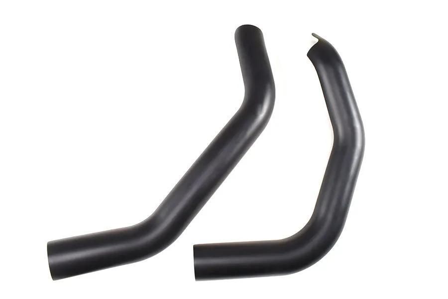 V-Twin Smooth Heat Shield Set Black for Harley Davidson XL (Part #78544B) by V-Twin