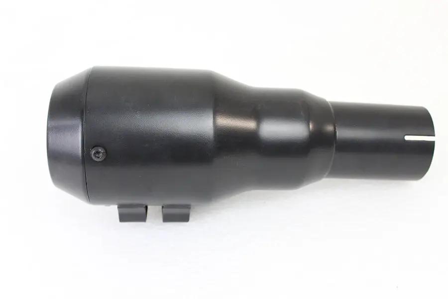 V-Twin Grenade Muffler Set Black with Channel Mount for 1/4-Inch Bolts by V-Twin