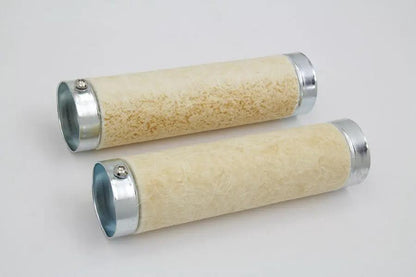 V-Twin 2-1/4 inch Pipe Baffle Set for Drag Pipes - Fits Inside 2-1/4 inch Diameter Pipes by V-Twin