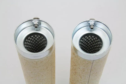 V-Twin 2-1/4 inch Pipe Baffle Set for Drag Pipes - Fits Inside 2-1/4 inch Diameter Pipes by V-Twin