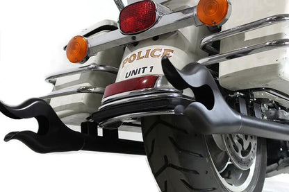 V-Twin 36 Inch Straight Flame Exhaust Pipe Extension Set for Harley Davidson FLT by V-Twin