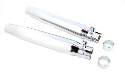Wyatt Gatling Tapered Slip-On Muffler Set - 2.5 Inch Outer Diameter by Wyatt Gatling