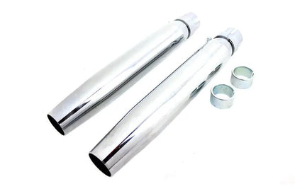 Wyatt Gatling Tapered Slip-On Muffler Set - 2.5 Inch Outer Diameter by Wyatt Gatling