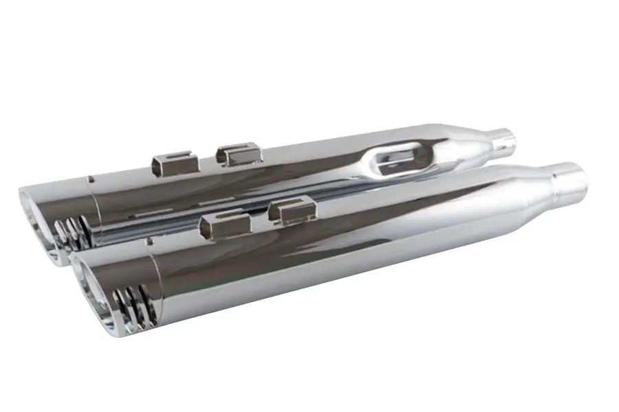 V-Twin M8 Slash Muffler Set for Harley Davidson FLT (2017-2026) by V-Twin