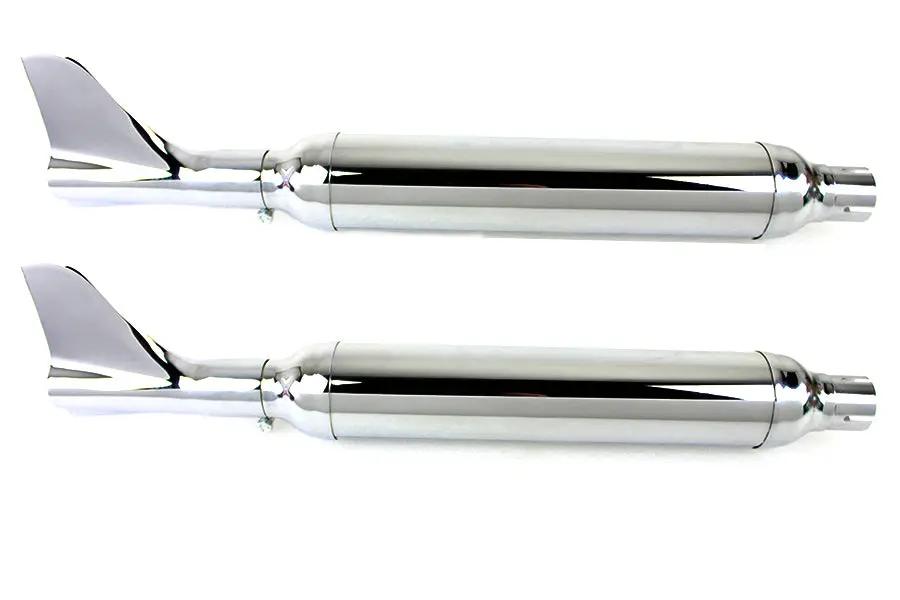 V-Twin 24 Inch Bronx FL Muffler Tip Kit for Harley Davidson FL Models by V-Twin
