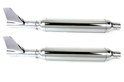 V-Twin 24 Inch Bronx FL Muffler Tip Kit for Harley Davidson FL Models by V-Twin
