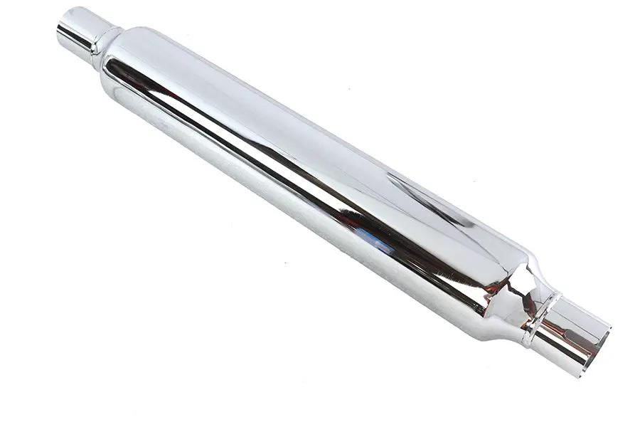 V-Twin 24 inch Cigar Muffler Chrome for Harley Davidson FL 1950-1957 by V-Twin