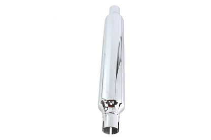 V-Twin 24 inch Cigar Muffler Chrome for Harley Davidson FL 1950-1957 by V-Twin