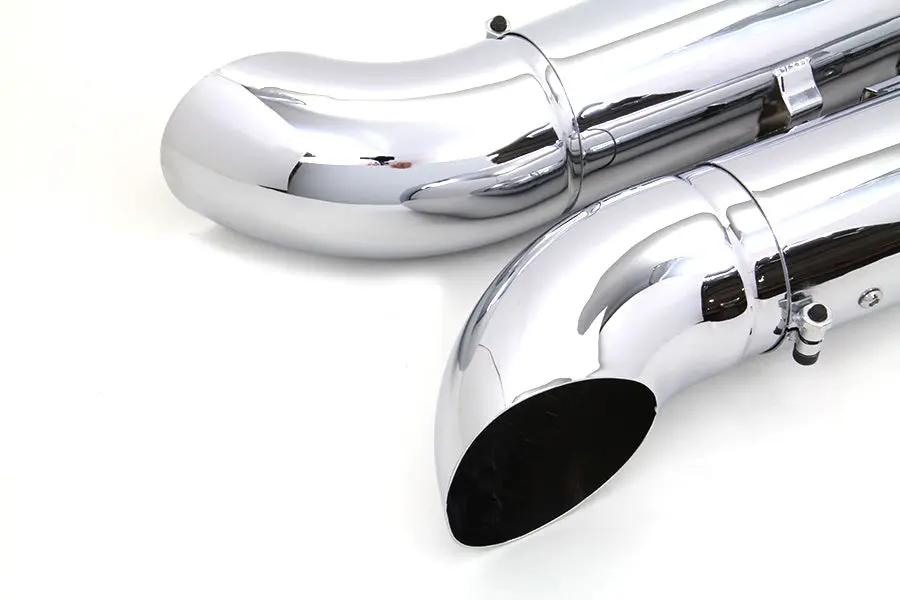 V-Twin M8 Turn Out Muffler Set for Harley Davidson FLT (2017-2026) by V-Twin