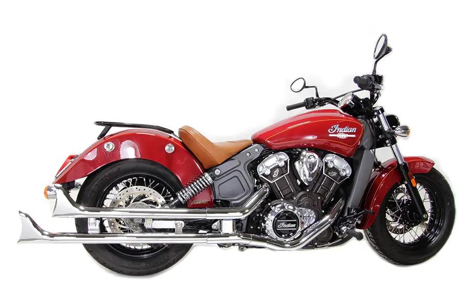 V-Twin Indian Straight Fishtail Exhaust Set for Harley Davidson Scout 2015-2024 by V-Twin