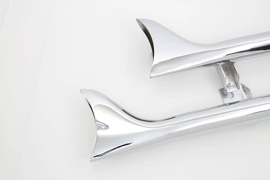 V-Twin Indian Straight Fishtail Exhaust Set for Harley Davidson Scout 2015-2024 by V-Twin