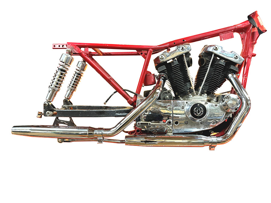 V-Twin Tapered Muffler Exhaust Kit Chrome for 1980-1984 Harley-Davidson XL