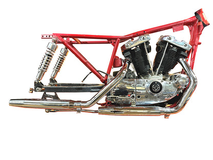 V-Twin Tapered Muffler Exhaust Kit Chrome for 1980-1984 Harley-Davidson XL
