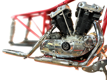 V-Twin Tapered Muffler Exhaust Kit Chrome for 1980-1984 Harley-Davidson XL