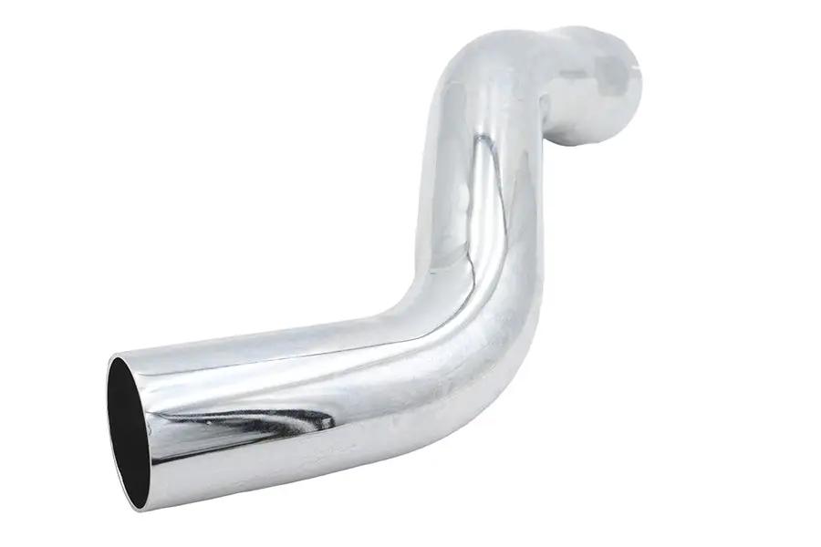 V-Twin Rear Exhaust Header Pipe for Harley Davidson FL Models - Chrome Finish by V-Twin