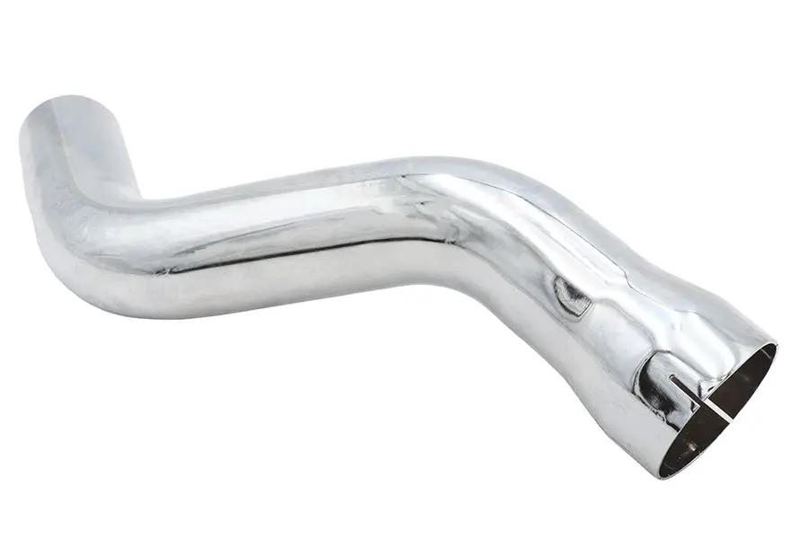 V-Twin Rear Exhaust Header Pipe for Harley Davidson FL Models - Chrome Finish by V-Twin