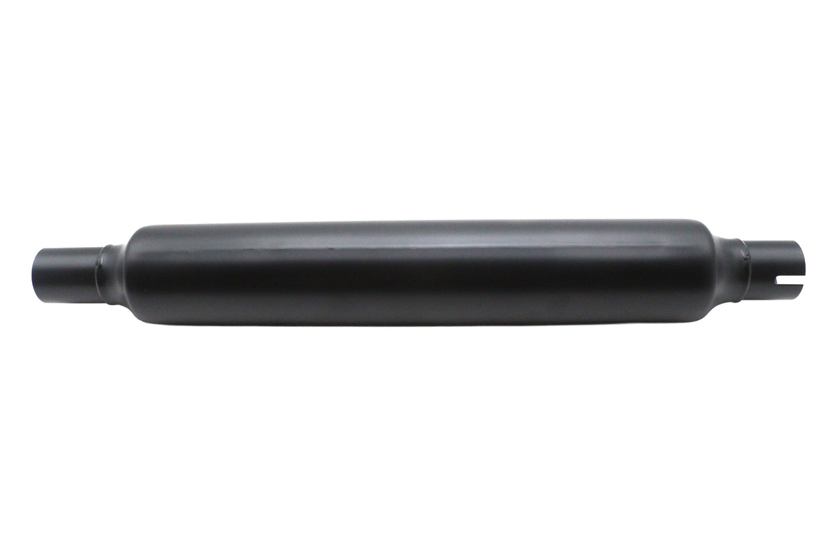 V-Twin 30-1824 22-Inch Black Cigar Muffler for Harley-Davidson FL