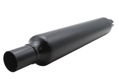 V-Twin 30-1824 22-Inch Black Cigar Muffler for Harley-Davidson FL