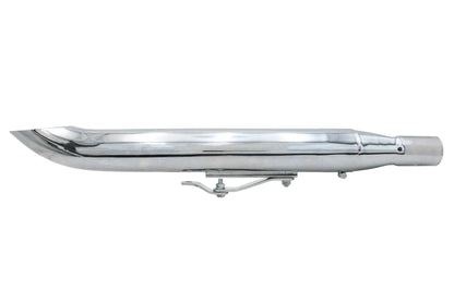 V-Twin 24 Inch Collector Turn Out Exhaust Tip Chrome - Part #78778W by V-Twin