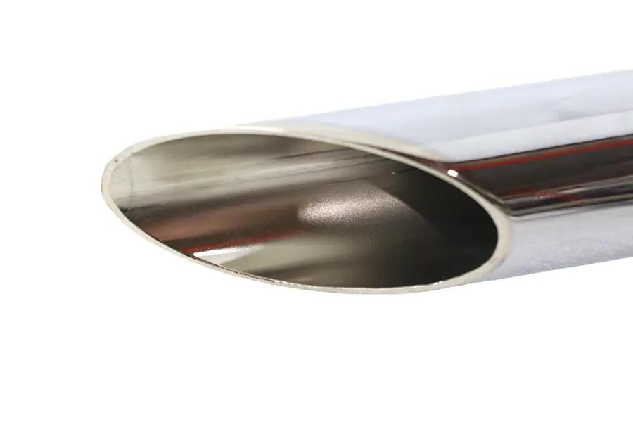 Paughco 731SD40TC 40-Inch Shotgun Exhaust Drag Pipe Set for Harley Davidson FXST by Paughco