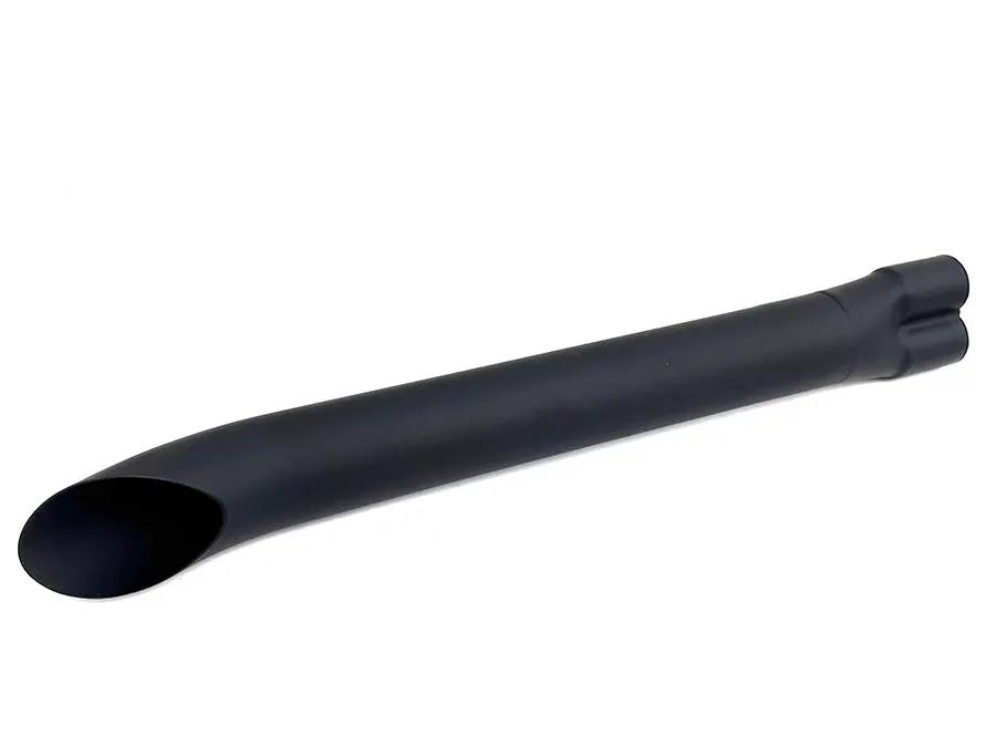 V-Twin 24 Inch Collector Turn Out Exhaust Tip Black - Part 78778WB by V-Twin