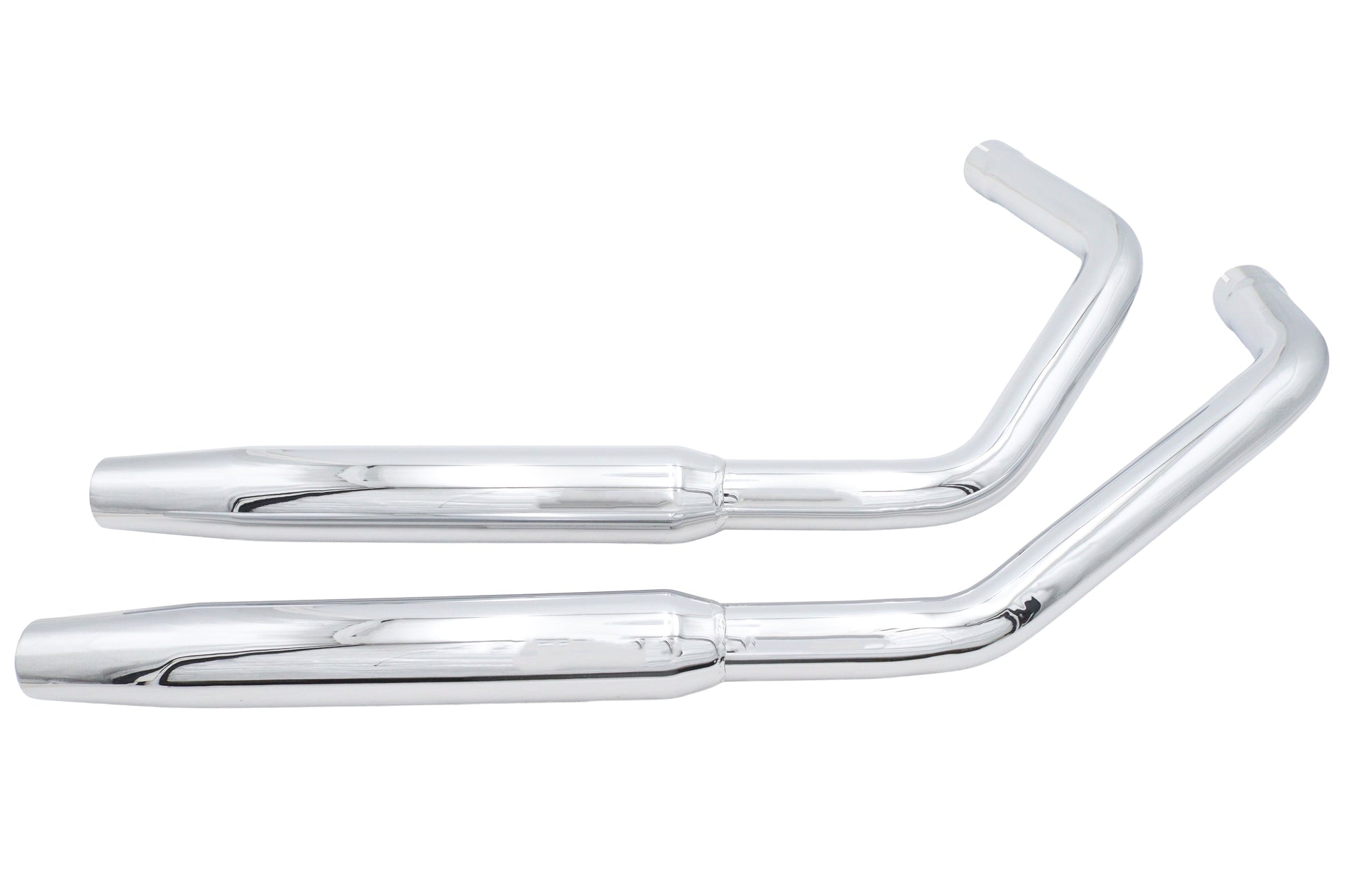 Ultima Seamless Tapered Exhaust System Chrome for Harley Davidson XL (1957-1966)