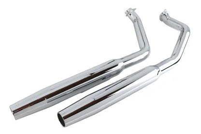 Ultima Seamless Exhaust System Chrome for Harley Davidson FXE (1971-1980) by Ultima