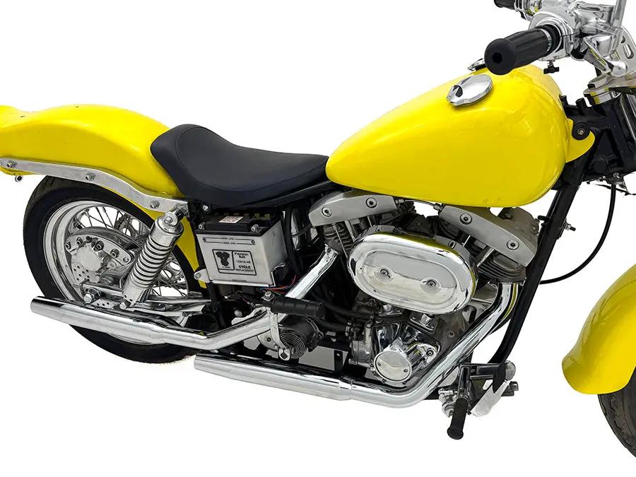 Ultima Seamless Exhaust System Chrome for Harley Davidson FXE (1971-1980) by Ultima