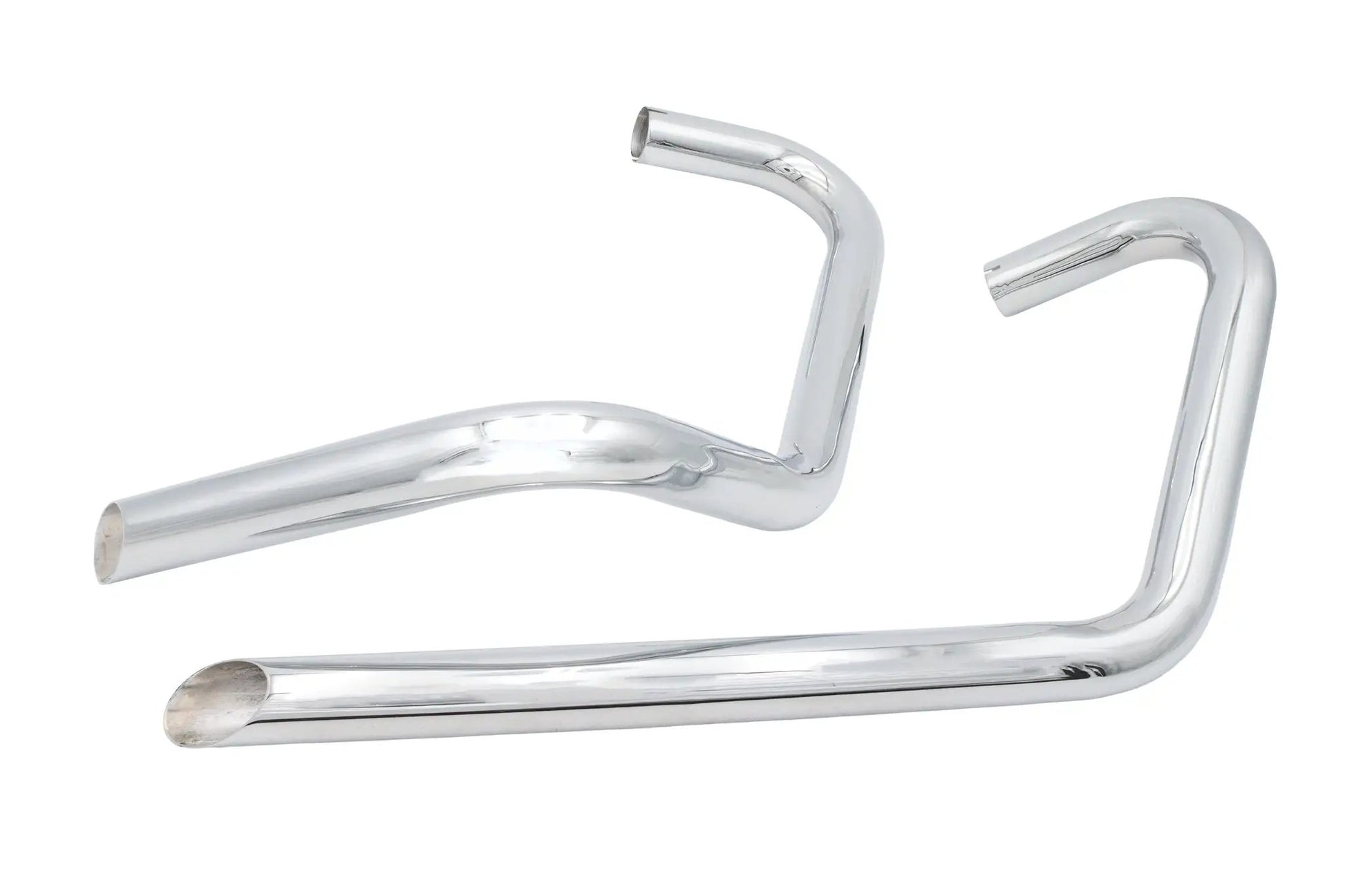 Ultima Right Side Exhaust Drag Pipe Set Chrome for 650 Triumph Models by Ultima
