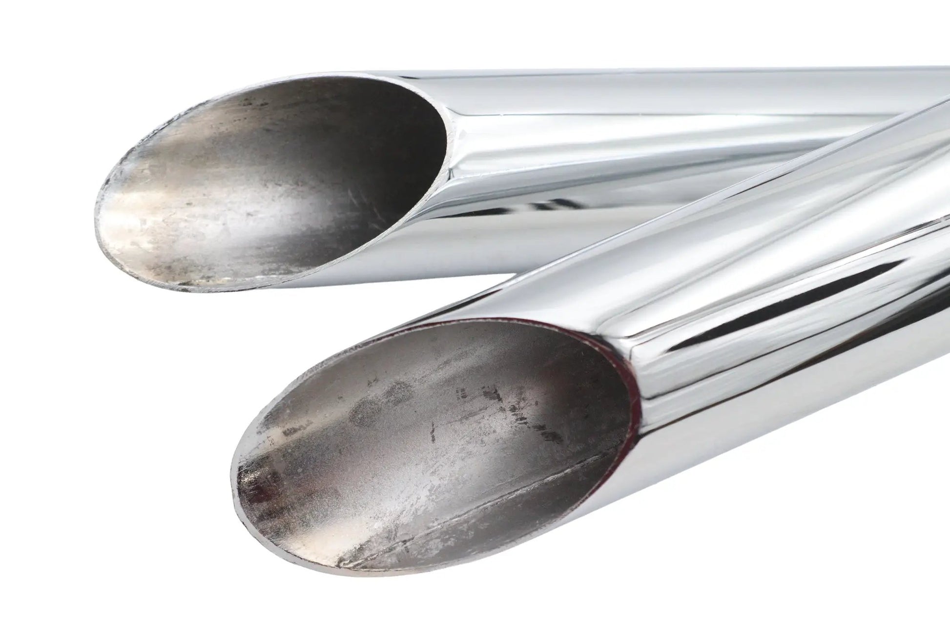 Ultima Right Side Exhaust Drag Pipe Set Chrome for 650 Triumph Models by Ultima