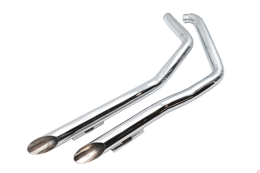 Ultima Exhaust Drag Pipe Set for Harley Davidson FXR Models by Ultima