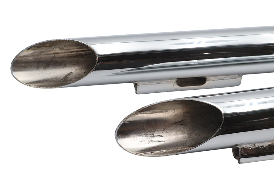 Ultima Exhaust Drag Pipe Set for Harley Davidson FXR Models by Ultima