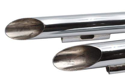 Ultima Exhaust Drag Pipe Set for Harley Davidson FXR Models by Ultima