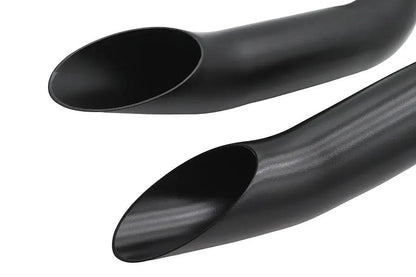 Ultima Big Growl Exhaust Drag Pipe Short Shots Black for Harley Davidson by Ultima