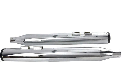 V-Twin Factory Sample Wyatt Gatling Muffler Set for Harley Davidson FLT Models - 30-1/2 Inch Length by V-Twin