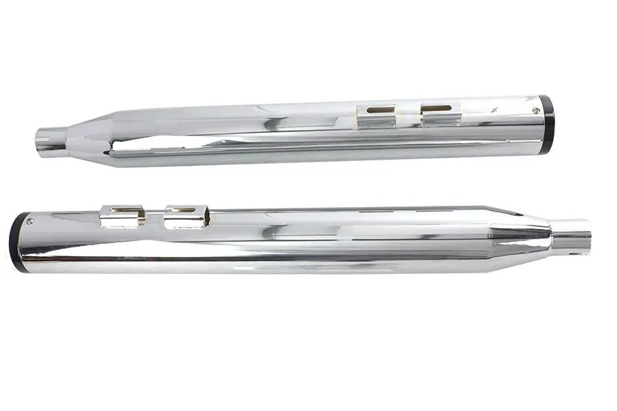 V-Twin Factory Sample Wyatt Gatling Muffler Set for Harley Davidson FLT Models - 30-1/2 Inch Length by V-Twin