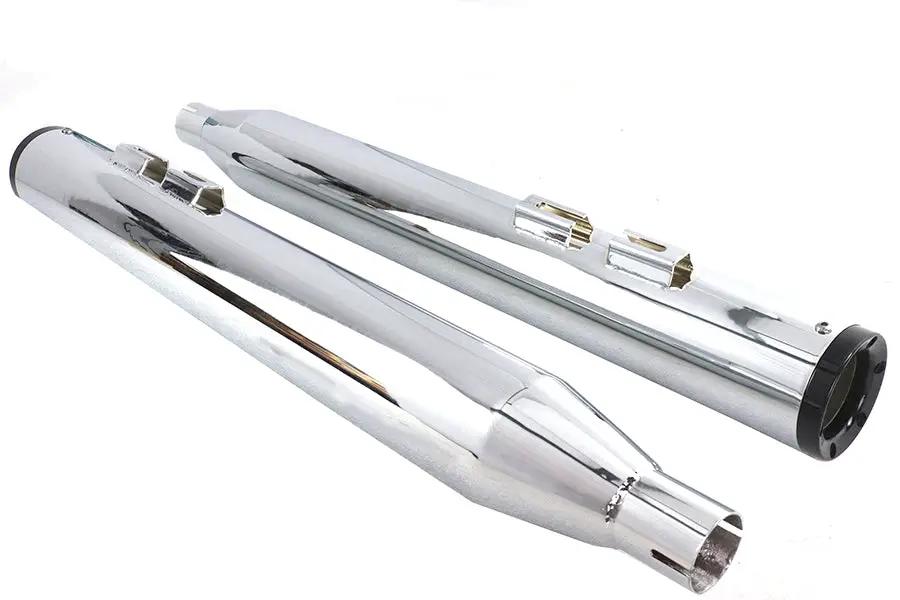 V-Twin Factory Sample Wyatt Gatling Muffler Set for Harley Davidson FLT Models - 30-1/2 Inch Length by V-Twin