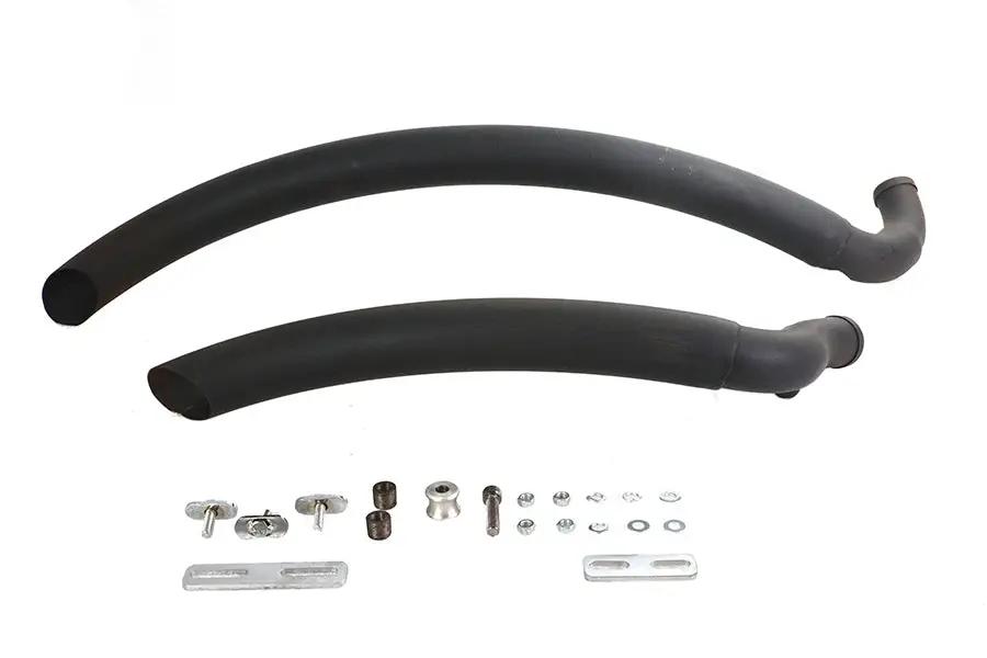 V-Twin Factory Sample Wyatt Gatling Street Sweeper Exhaust Pipe Set for Harley Davidson FXST by V-Twin