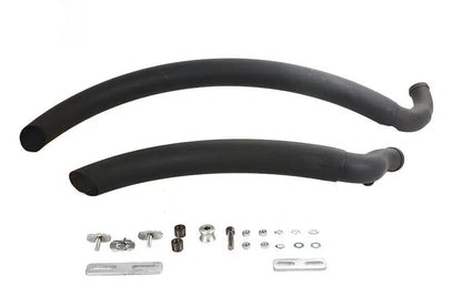 V-Twin Factory Sample Wyatt Gatling Street Sweeper Exhaust Pipe Set for Harley Davidson FXST by V-Twin