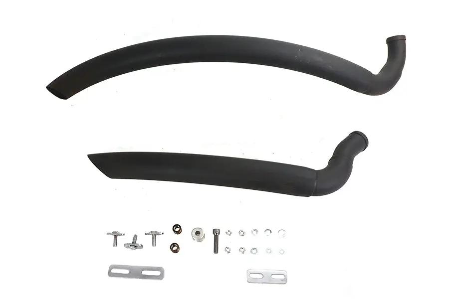 V-Twin Factory Sample Wyatt Gatling Street Sweeper Exhaust Pipe Set for Harley Davidson FXST by V-Twin