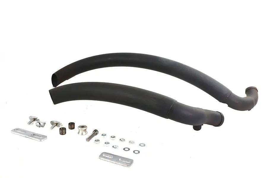 V-Twin Factory Sample Wyatt Gatling Street Sweeper Exhaust Pipe Set for Harley Davidson FXST by V-Twin