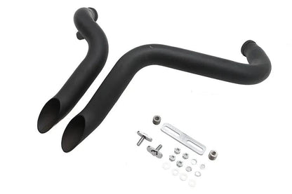 V-Twin Factory Sample Wyatt Gatling Down Draft Exhaust Header Set for Harley Davidson FX/XL Models by V-Twin