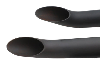 Wyatt Gatling FXST Street Fighter Drag Pipe Set Black - Part Number 2476 by Wyatt Gatling