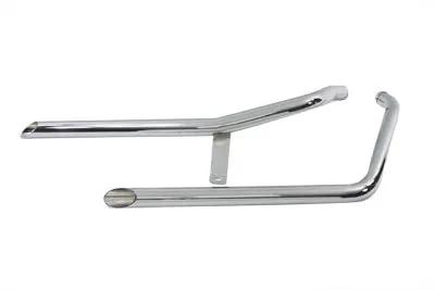 V-Twin Radii Exhaust Drag Pipe Set Slash Cut Style for Harley Davidson FXST 1984-1993 by V-Twin