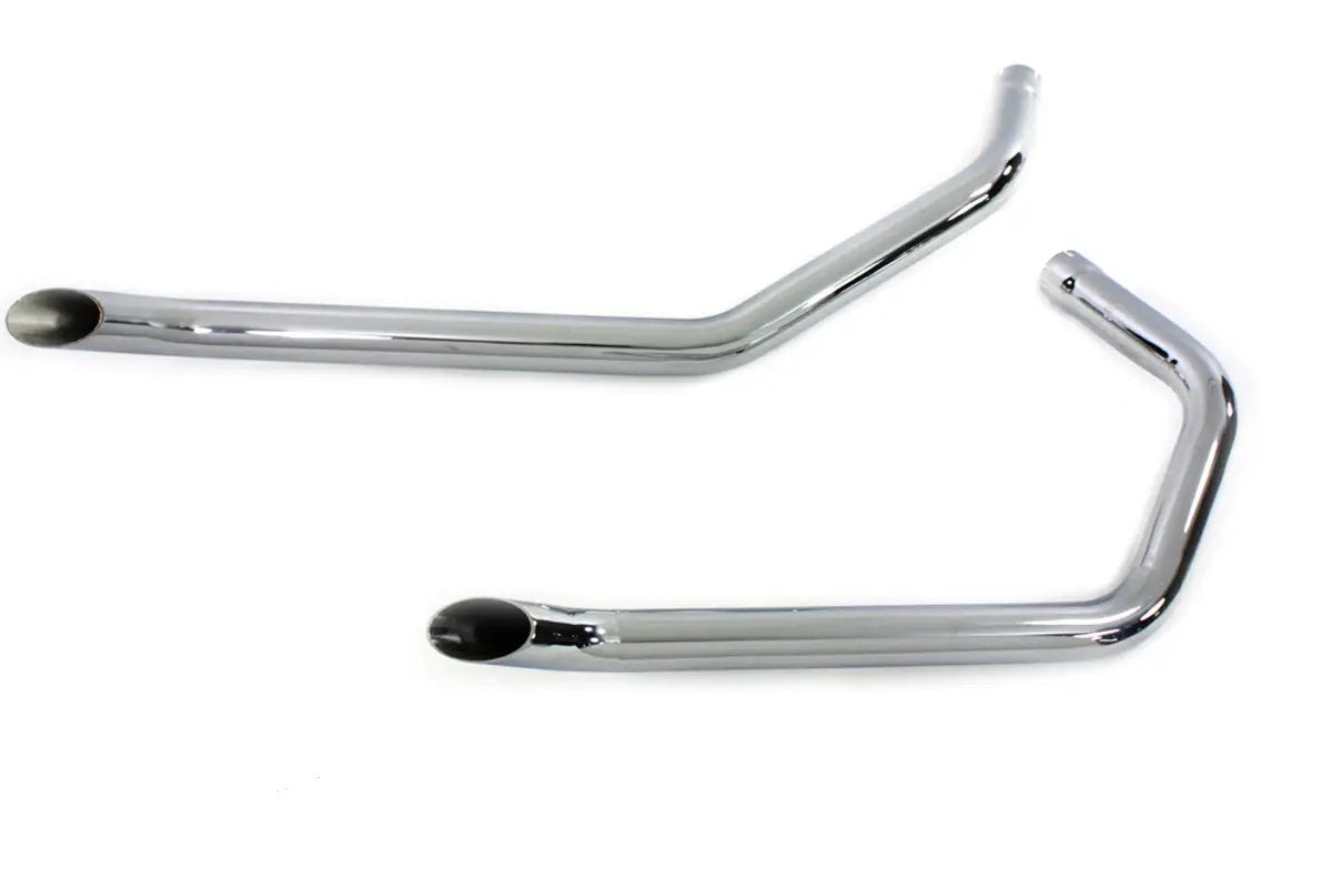 V-Twin Wyatt Gatling Exhaust Drag Pipe Set for Harley Davidson XL (1957-1966) by V-Twin