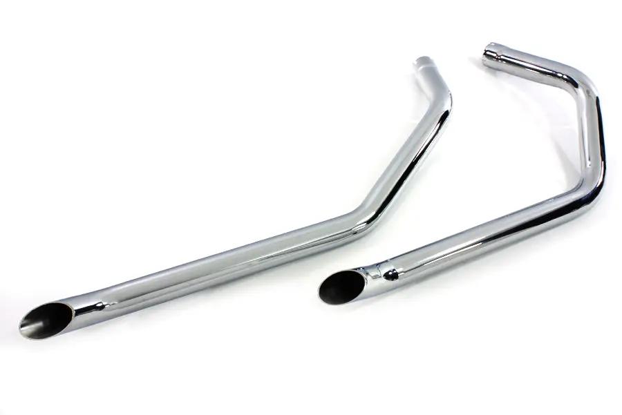V-Twin Wyatt Gatling Exhaust Drag Pipe Set for Harley Davidson XL (1957-1966) by V-Twin