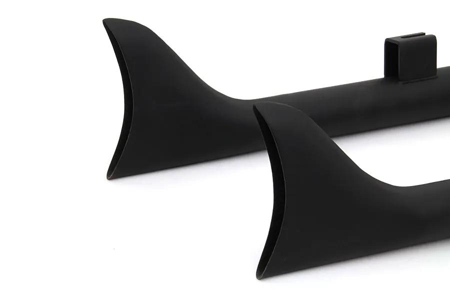 Wyatt Gatling 36 inch Straight Fishtail Exhaust Set for Harley Davidson FLT by Wyatt Gatling