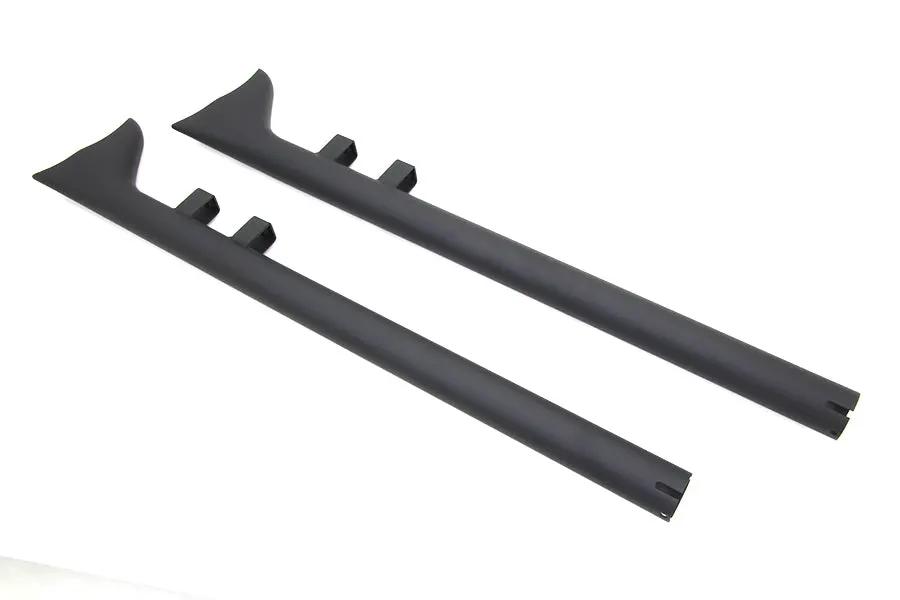 Wyatt Gatling 33 Inch Straight Fishtail Exhaust Set for Harley Davidson FLT by Wyatt Gatling